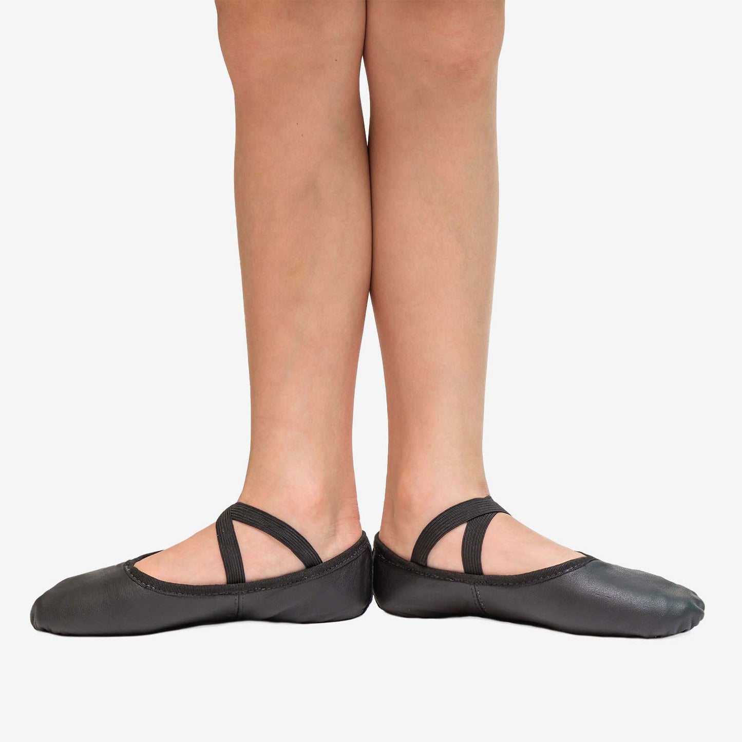 BA17 - Leather Split Sole Ballet Shoe - Adult