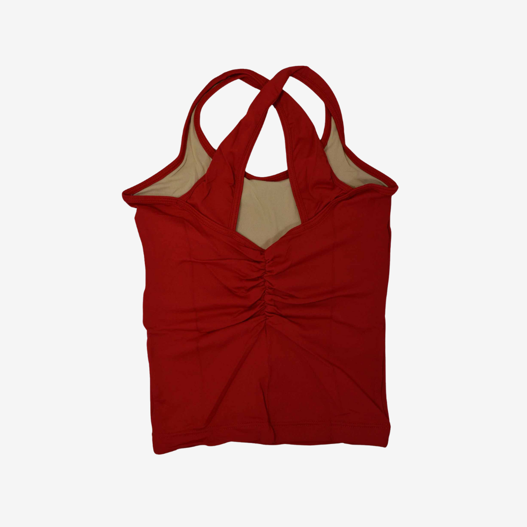Top with Gathered Front - D186