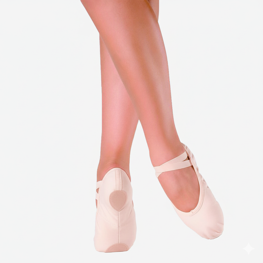 BA18 - Canvas Split Sole Ballet Shoe