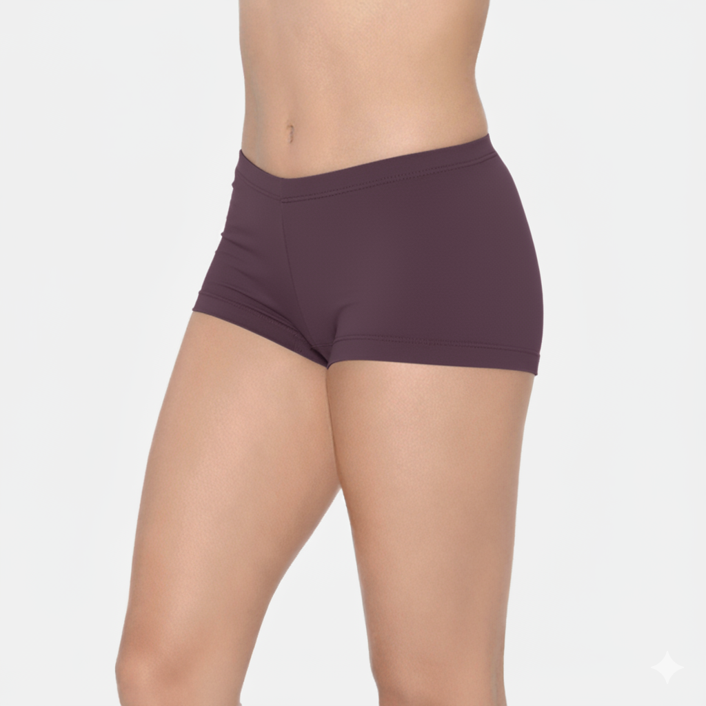 Shorts with Wide Hem on Legs - D4502