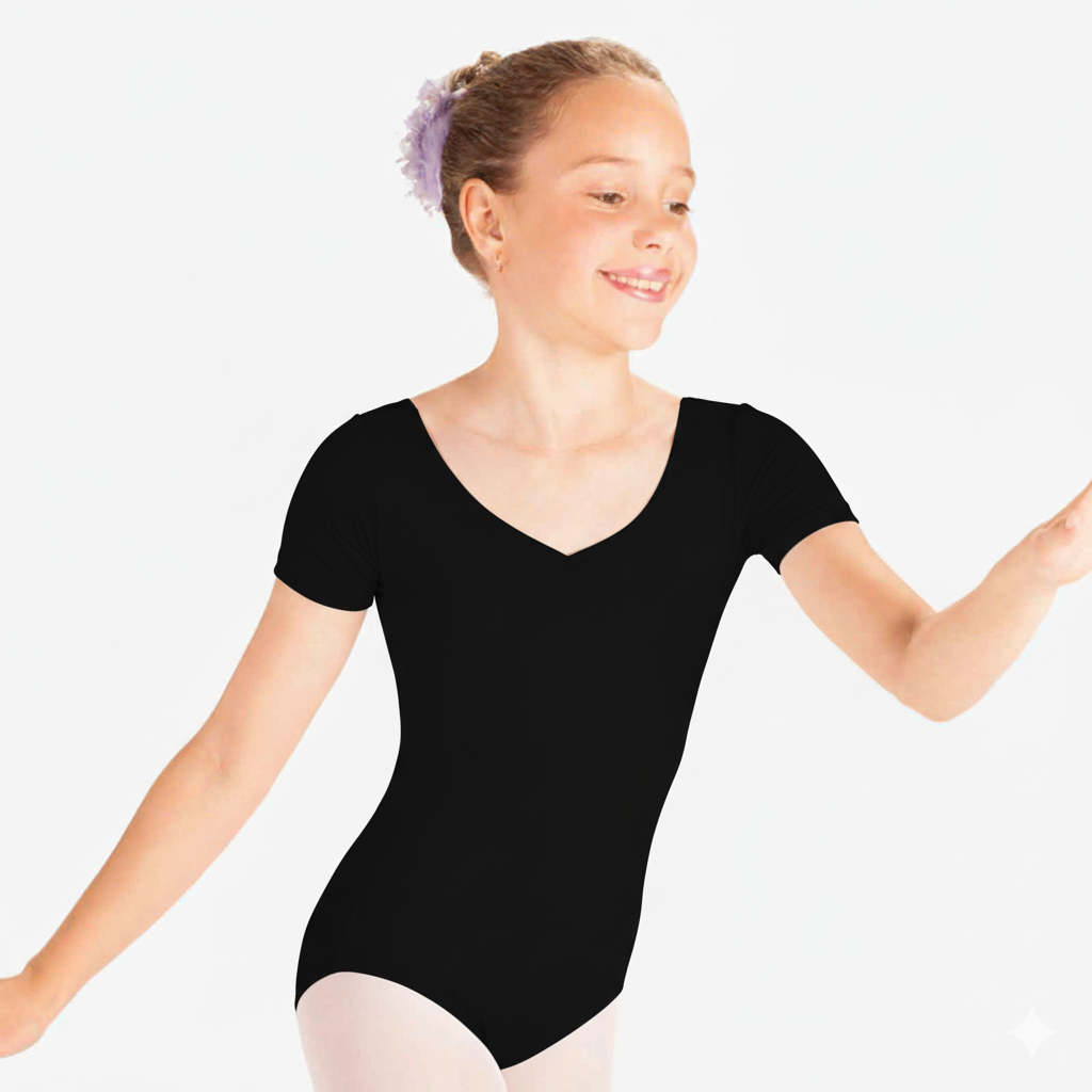 Adjustable Front Pinch Short Sleeve Leo - D6258