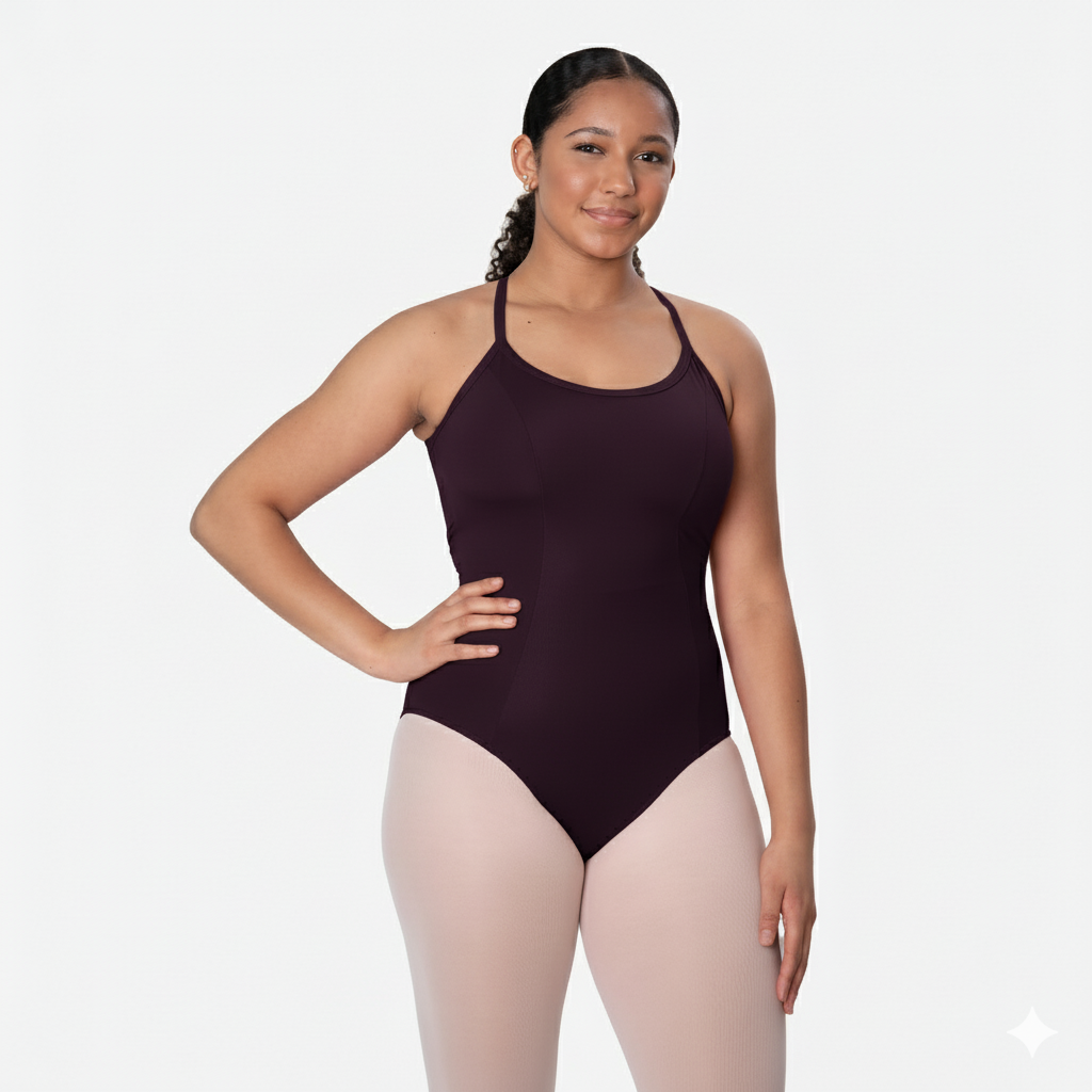 Cami Leo with Cross Straps - D358