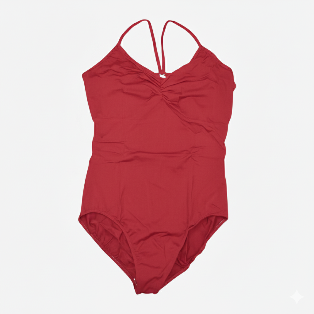 Cami leo with Keyhole Back - D253