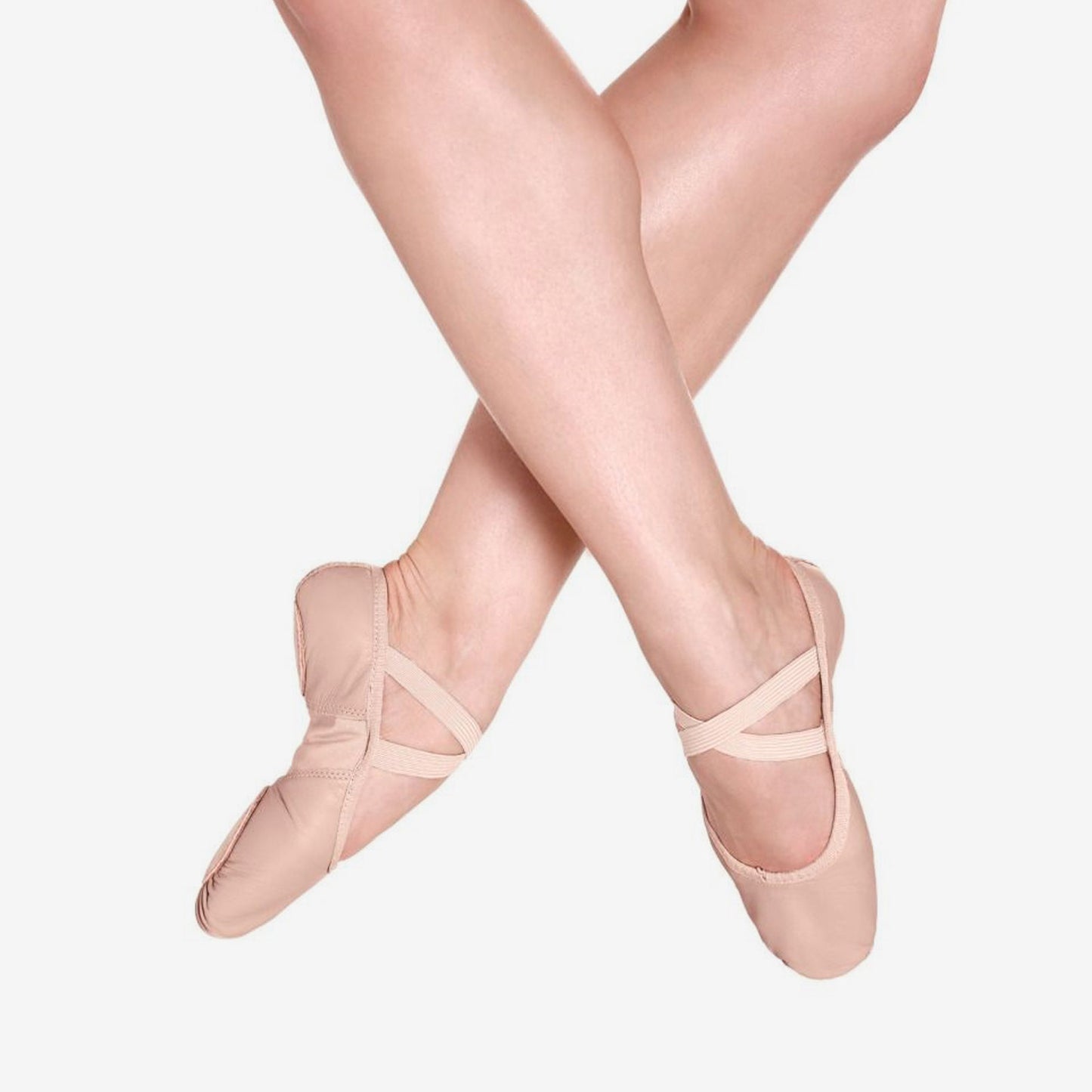 BA11 - Leather Split Sole Ballet Shoe - Toddler to Adult