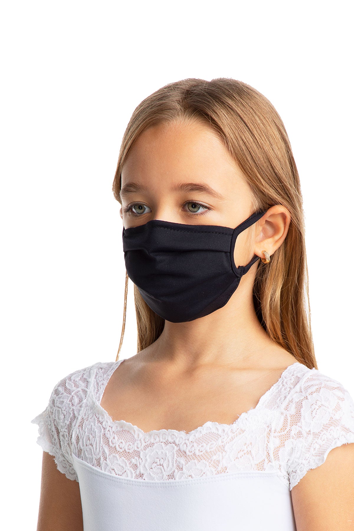 Child Unisex Pleated Face Mask With Earloops - L2169