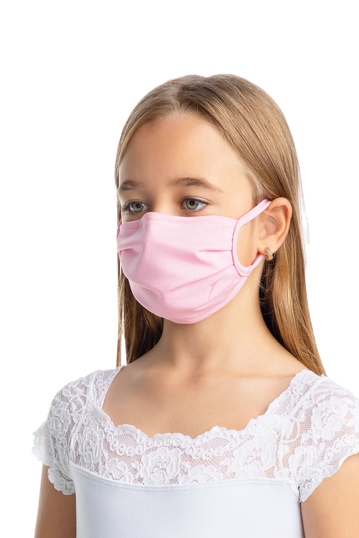 Child Unisex Pleated Face Mask With Earloops - L2169