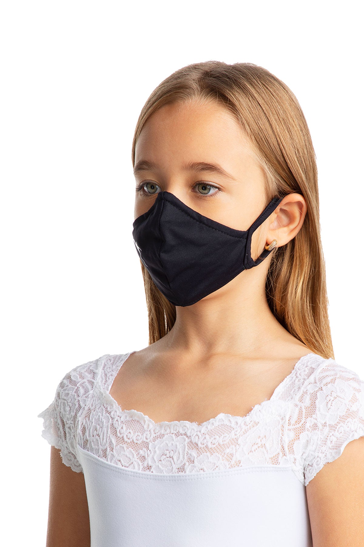Child Unisex Fitted Face Mask With Earloops - L2171