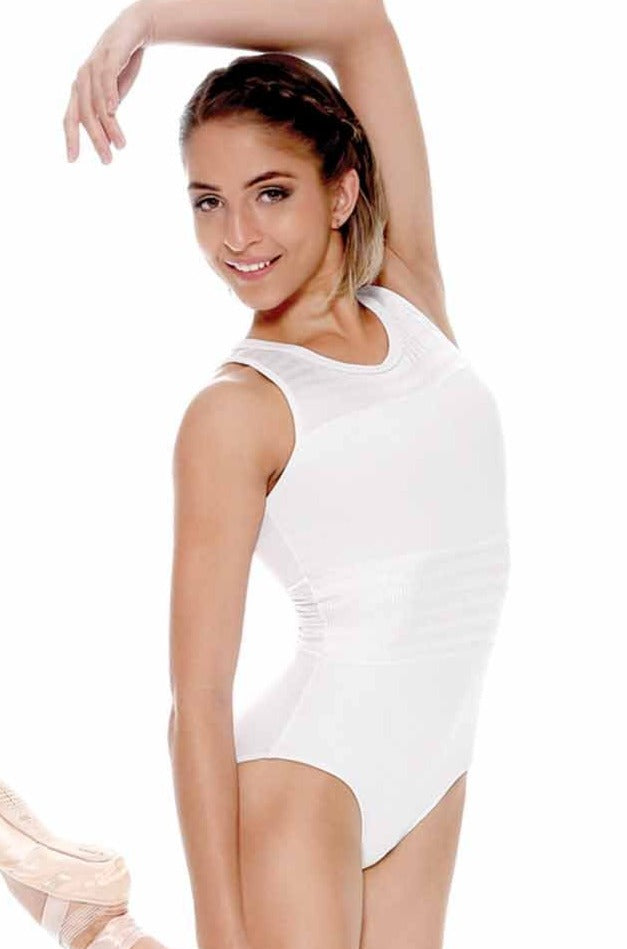Angela - Fashion Cami Leo with Keyhole Back Opening - RDE1587