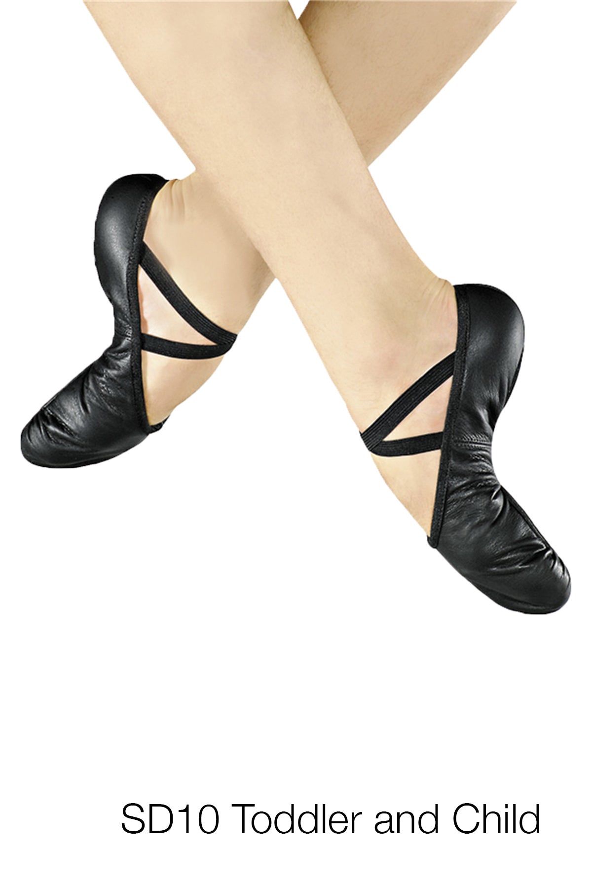 Black discount Leather Ballet Slippers -Adult/Women's sizes - Full Sole or Split Sole