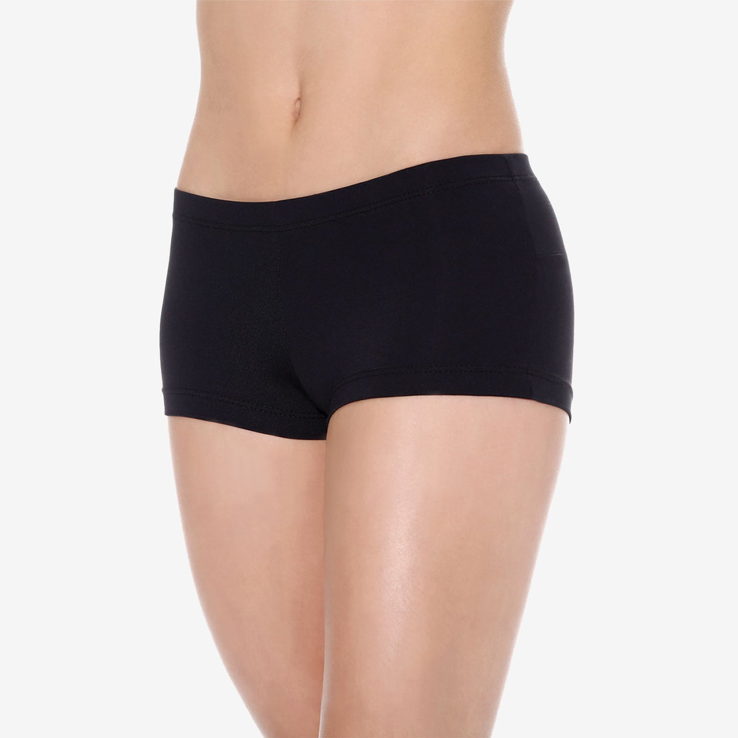 Booty Shorts with "Dance" Printed on the Back - D4085