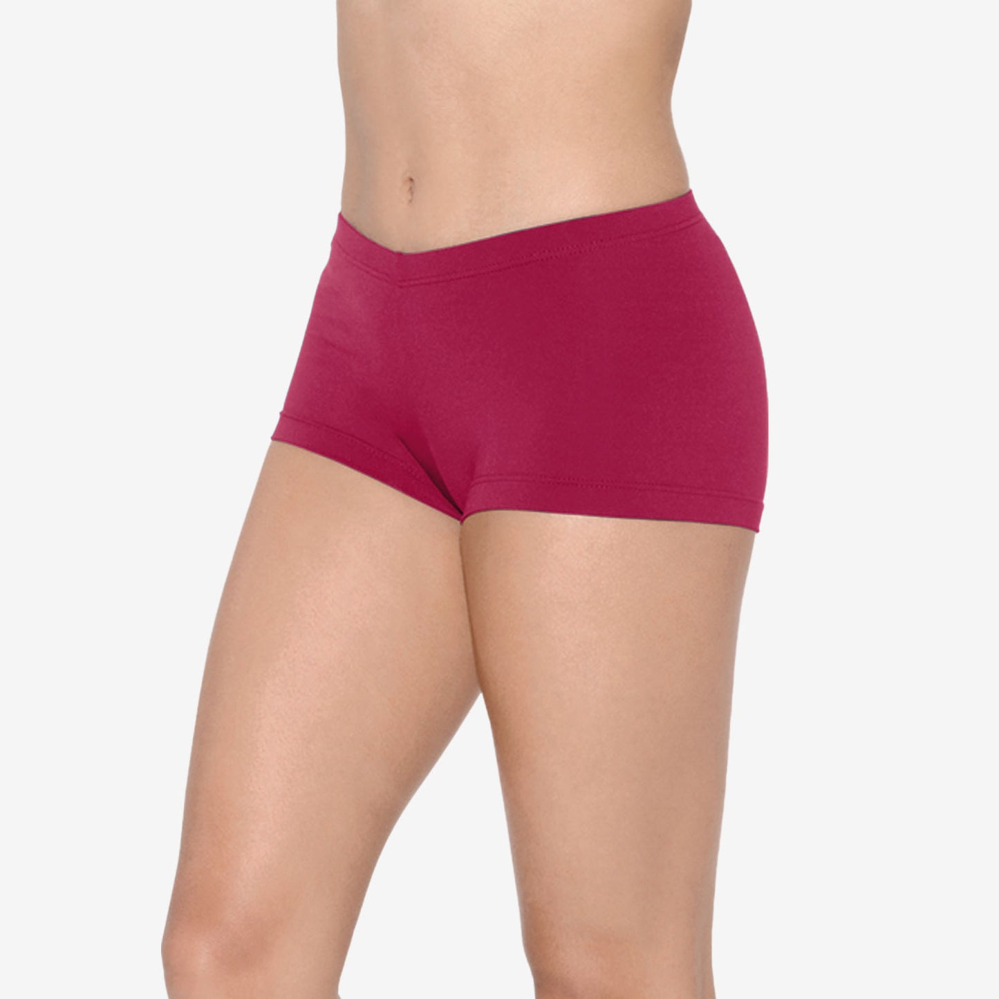Shorts with Wide Hem on Legs - D4502