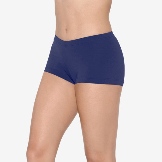 Shorts with Wide Hem on Legs - D4502