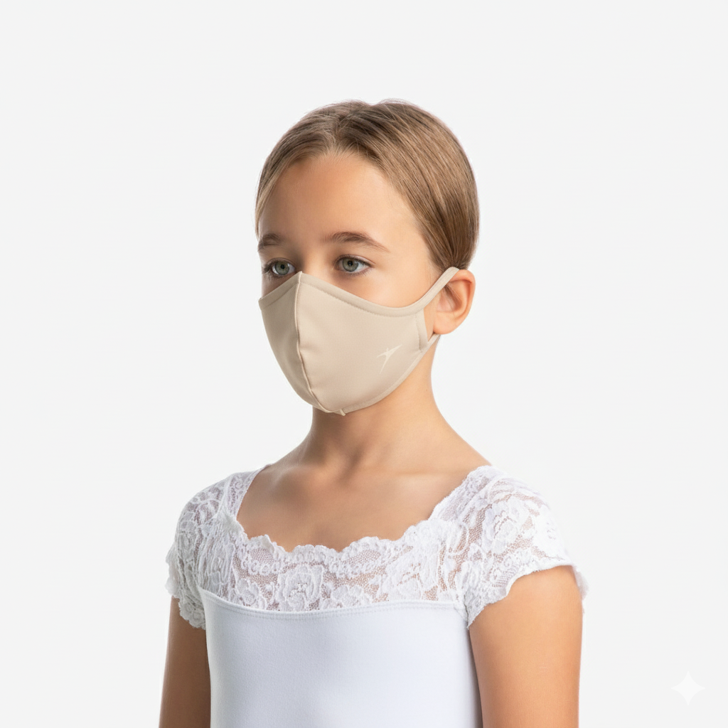 Child Unisex Fitted Face Mask With Earloops - L2377