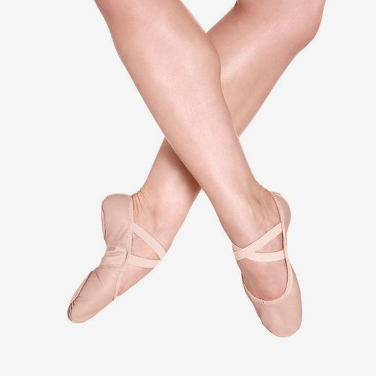 BA11 - Leather Split Sole Ballet Shoe - Toddler to Adult