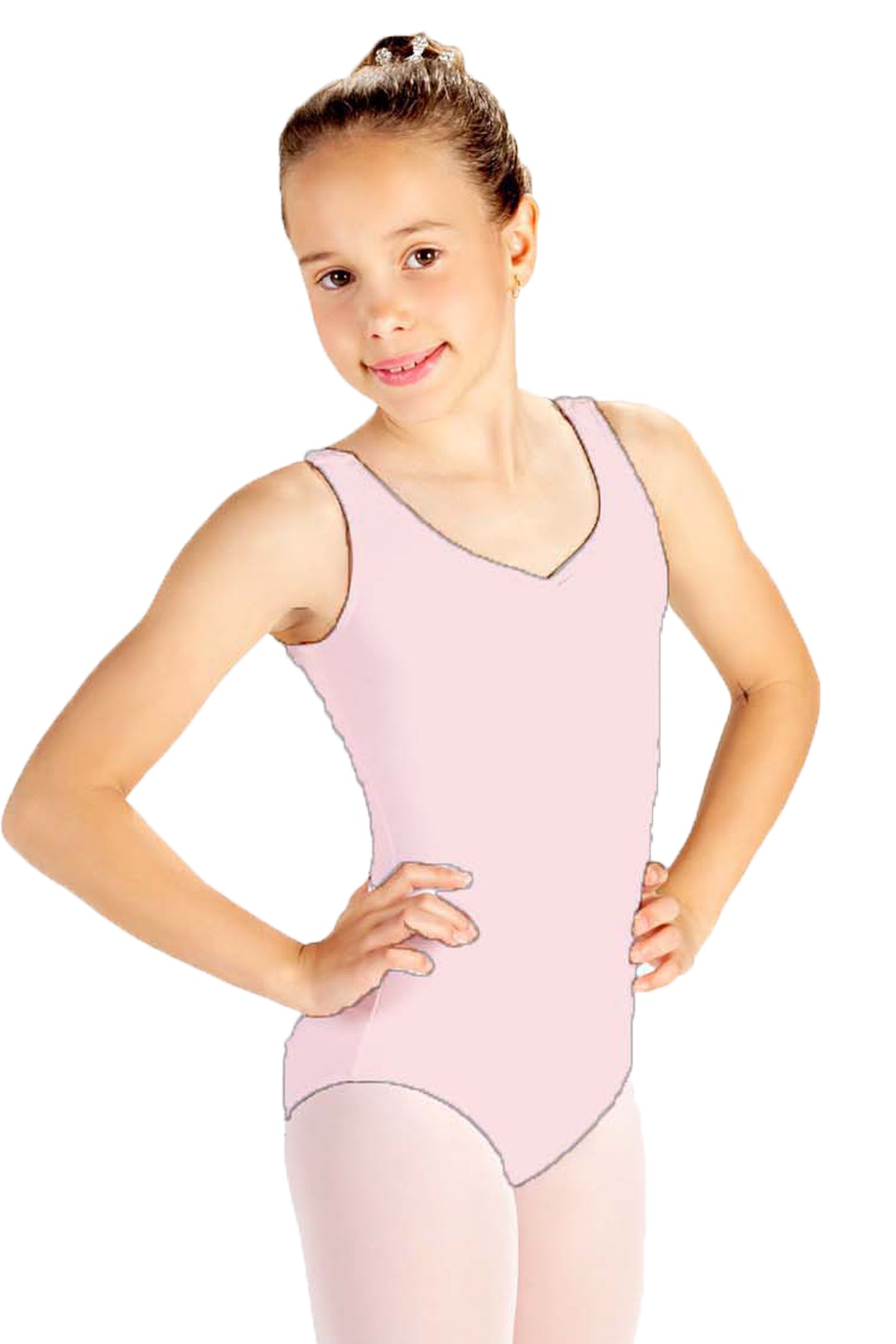 Cotton Tank Leo with Adjustable Front Pinch - D6000