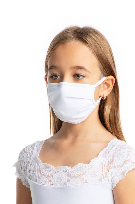 Child Unisex Pleated Face Mask With Earloops - L2169