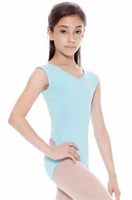 Load image into Gallery viewer, Softy Dotty - Fashion Tank with 3 Keyhole Cut in Back - L973
