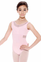 Load image into Gallery viewer, Fancy Nancy - Fashion Tank Leo with Front and Midback Mesh Cut-out - L979
