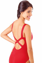 Load image into Gallery viewer, Fashion Cami Leo with Low Back Cross Straps - RDE1522
