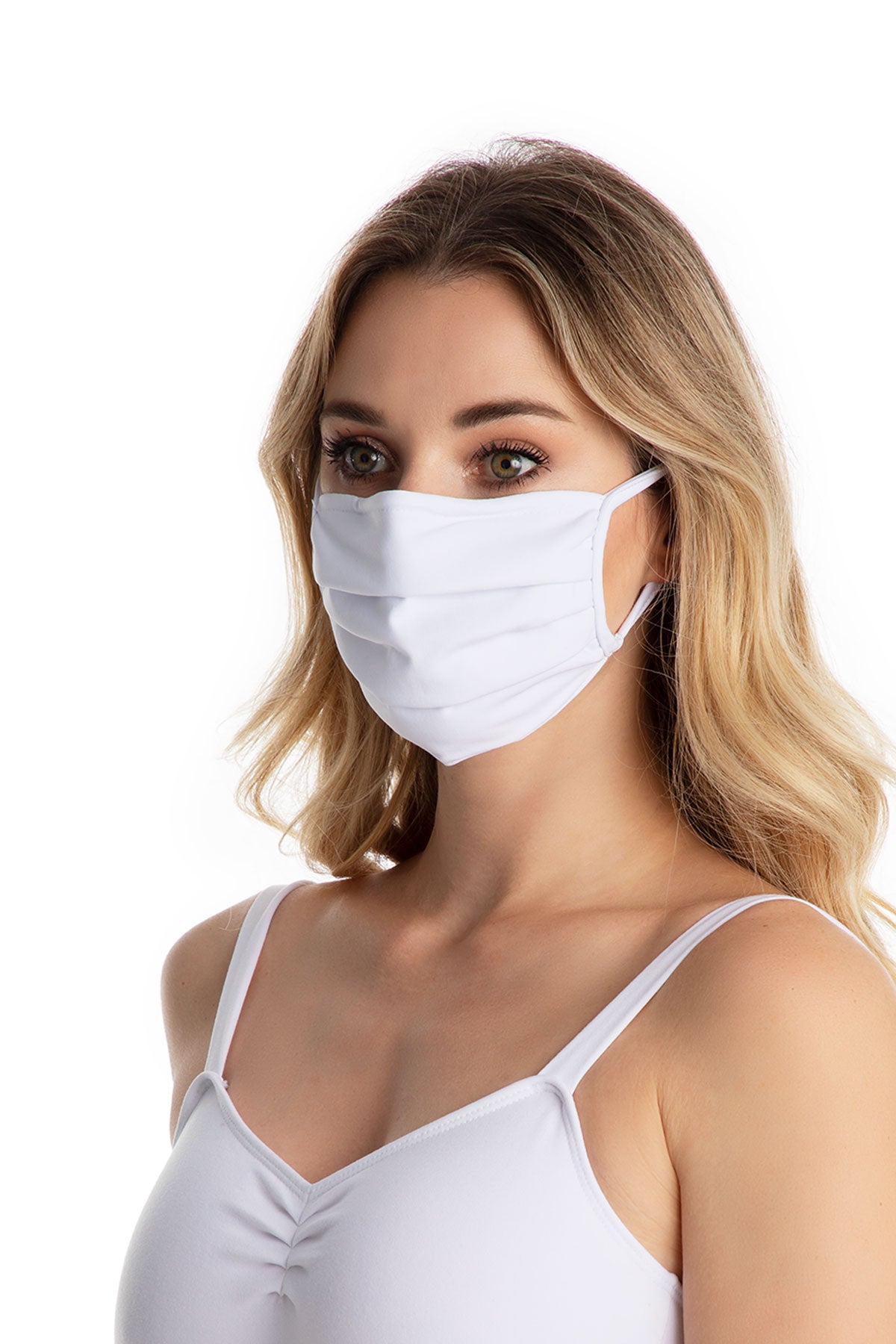 Adult Unisex Pleated Face Mask With Earloops - RDE2168