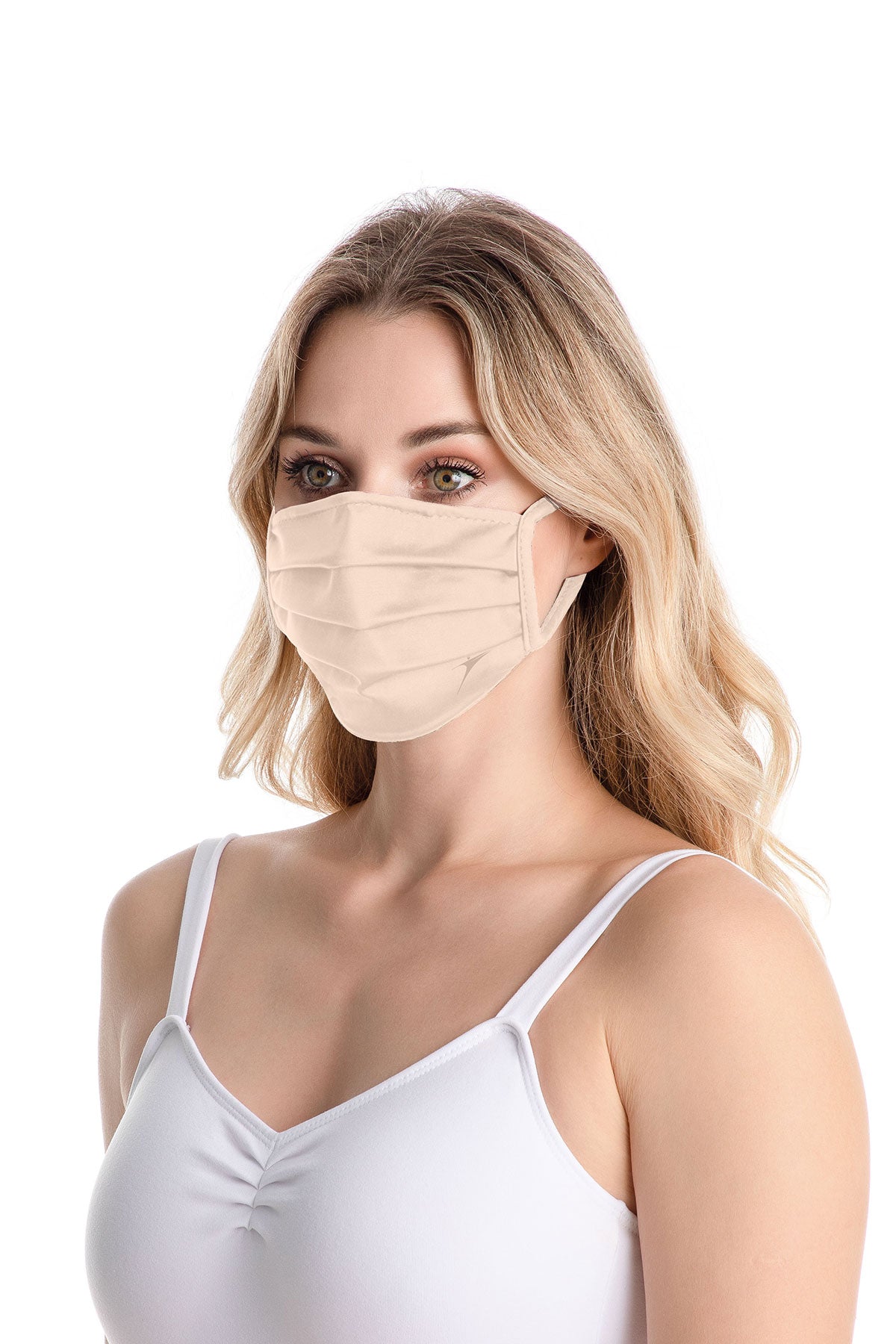Adult Unisex Pleated Face Mask With Earloops - RDE2374
