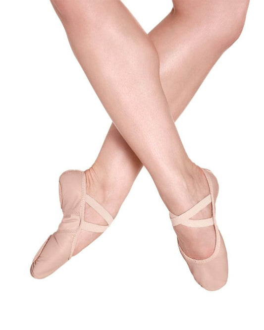 BA11 - Leather Split Sole Ballet Shoe - Toddler to Adult